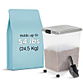 Iris Airtight Container, 69 Qt, Gray 1 thumbnail image
