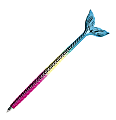 Office Depot® Brand Fun with Writing Ballpoint Pen, Medium Point, 1.0 mm, Mermaid Tail