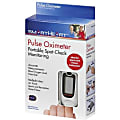 Veridian Healthcare Pulse Oximeter - For Pulse Rate - Backlit Digital Display, Low Battery Indicator, Auto Shutoff, Latex-free 1 thumbnail image