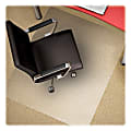 Deflect-O Easy-Glide Carpet Chair Mat, Rectangular, 46"W x 60"D, Clear