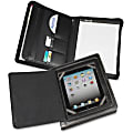 Samsill Carrying Case (Flap) for 10.1" iPad, Tablet PC, Accessories - Black - Vinyl - 13.5" Height x 10.6" Width x 1.1" Depth
