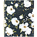 2025 Leah Bisch™ for Cambridge® Weekly/Monthly Planner, 8-1/2" x 11", Floral, January To December, LB34-905