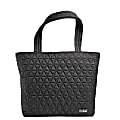 Fit & Fresh Polyester Professional Commuter Tote, 18”H x 6”W x 13-3/4”D, Black 1 thumbnail image