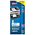 Avery® Mini-Sheets® Address Labels, 2160, Rectangle, 1" x 2-5/8", White, Pack Of 200 Labels 1 thumbnail image