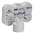 Georgia-Pacific SofPull® Centerpull 2-Ply Toilet Paper, 1000 Sheets Per Roll, 100% Recycled, Pack Of 6 Rolls