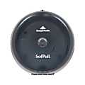 SofPull® by GP PRO, 1-Roll Centerpull High-Capacity Toilet Paper Dispenser, 56501, 10.5" x 6.75" x 10.5", Smoke Gray, 1 Dispenser 1 thumbnail image