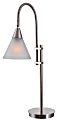 Kenroy Home Table/Floor Lamp, Brady Table Lamp, Brushed Steel