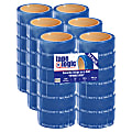 Tape Logic® Security Strips, 3" Core, 2" x 5.75", Blue, 330 Strips Per Roll, Case Of 24 Rolls