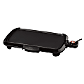 Brentwood®1,200-Watt Non-Stick Electric Griddle with Drip Tray, Adjustable Temperature and Cool-Touch Handles, 16-In. x 10-In., Black 1 thumbnail image