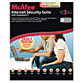 McAfee® Internet Security Suite With SiteAdvisor™, 3 User, Traditional Disc 1 thumbnail image