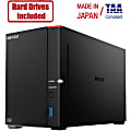Buffalo LinkStation 720D 8TB Hard Drives Included 2x 4TB 2 Bay