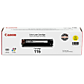 Canon® 116 Yellow Toner Cartridge, 1977B001