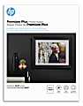 HP Premium Plus Photo Paper for Inkjet Printers, Soft Gloss, Letter Size (8 1/2" x 11"), 80 Lb, Pack Of 50 Sheets (CR667A) 1 thumbnail image