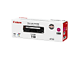 Canon® 118 Magenta Toner Cartridge, 2660B001