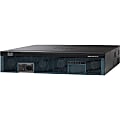 Cisco 2921 Integrated Services Router - Refurbished - 3 Ports - Management Port - 12 - Gigabit Ethernet - 2U - Rack-mountable - 90 Day 1 thumbnail image