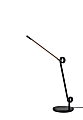 Adesso ADS360 Knot LED Desk Lamp, Adjustable, 35”H, Frosted Shade/Black Base 1 thumbnail image