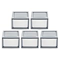 Iris® Stackable Storage Bins With Drawers, 5-7/16"H x 8-1/2"W x 13-1/8", Gray, Set Of 5 Bins 1 thumbnail image