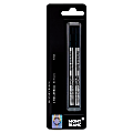 Montblanc® Refills, Rollerball, Fine Point, Black, Pack Of 2