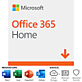 Office 365 Home, 6-Users, 1-Year Subscription, For PC/Mac®, Download