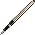 Pilot Animal Print Fountain Pen - Fine Pen Point Type - Refillable - Black - Gold Brass, Stainless Steel Barrel - 1 / Each