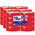 Tape Logic® Color Duct Tape, 3" Core, 2" x 180', Red, Case Of 24