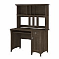 Bush Furniture Salina 48"Ws Computer Desk With Hutch, Ash Brown, Standard Delivery 1 thumbnail image