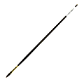 Winsor & Newton Galeria Long-Handle Paint Brush, Size 2, Filbert Bristle, Polyester, Burgundy 1 thumbnail image