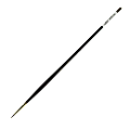 Winsor & Newton Galeria Long-Handle Paint Brush, Size 1, Round Bristle, Polyester, Burgundy