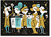 Viabella Birthday Greeting Card With Envelope, Cheers, 5" x 7" 1 thumbnail image