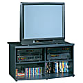 Sauder® XWave Universal TV Stand, 21 3/4"H x 40 7/8"W x 24 3/4"D, Soft Black 1 thumbnail image