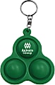 Custom Pop Bubbles Key Chain, 3-3/16” x 3-9/16”, Assorted Colors