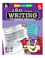 Shell Education 180 Days Of Writing Workbook, Grade 5