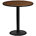 Flash Furniture Square Laminate Table Top With Table Height Base, 43-3/16”H x 42”W x 42”D, Natural 1 thumbnail image