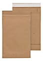 Office Depot® Brand Self-Sealing Padded Mailers, #0, 6" x 9 3/8", 100% Recycled, Brown, Pack Of 25 1 thumbnail image