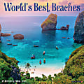 2026 Willow Creek Press Scenic Monthly Wall Calendar, 12" x 12", World's Best Beaches, January To December, 55670 1 thumbnail image