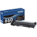 Brother® TN-660 High-Yield Black Toner Cartridge