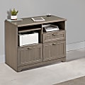 Realspace® Magellan 30”H x 36-5/16”W x 21-1/8”D Tech Station Printer Stand 2.0, Gray 1 thumbnail image