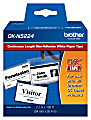 Brother® DK-N5224 Black-On-White Tape, 2.13" x 100' 1 thumbnail image