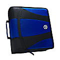 Case-it® The Dual 2.0 Zipper 3-Ring Binder, 2" D-Rings, Assorted Colors 1 thumbnail image