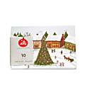 Gartner Studios® Photocards With Evelopes, 4" x 6", Christmas Scene, Blank Inside, Pack Of 10