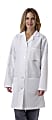 Medline SilverTouch™ Ladies' Staff-Length Lab Coat, Size 4, White 1 thumbnail image