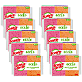 Scotch-Brite StayFresh Sponges, 5.8"H x 4.6"W x 4.6"D, 4 Pack, 10 / Carton, Cellulose, Assorted 1 thumbnail image