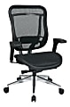 Office Star™ SPACE Big & Tall High-Back Mesh Chair, Black/Silver 1 thumbnail image