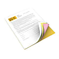 Xerox® Revolution™ Premium Digital Carbonless Laser Paper, White/Canary/Pink/Goldenrod, Letter, 20 Lb, 92 Brightness, 1250 Total, 125 Sets/Ream 1 thumbnail image