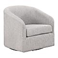 Office Star Parker Swivel Tub Accent Chair, Sterling 1 thumbnail image