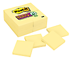 Post-it Super Sticky Notes, 3 in x 3 in, 24 Pads, 90 Sheets/Pad, 2x the Sticking Power, Canary Yellow