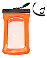 Geckobrands Universal Floatable Waterproof Phone Bag, Orange, GWP-20793OR 1 thumbnail image