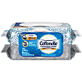Cottonelle Flushable Wet Wipes - 7.25" Width x 5" Length - Wavy CleanRipple Texture - White - 42 Pack - 8 / Carton 1 thumbnail image