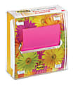 Post-it® Fresh Flower Pop-up Notes And Dispenser, 3" x 3"