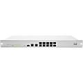 Meraki MX100 Cloud Managed Security Appliance - 9 Port - Gigabit Ethernet - 9 x RJ-45 - 2 Total Expansion Slots - Rack-mountable 1 thumbnail image